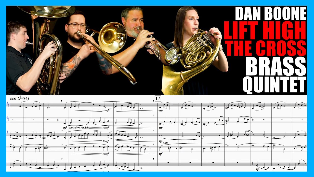 Lift High the Cross | Brass Quintet. SHEET MUSIC PLAY ALONG!