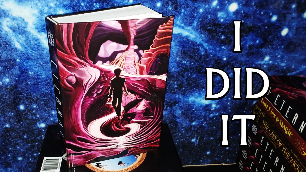 A 28-hour timelapse of painting my new book cover