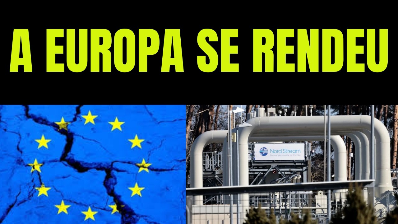 A EUROPA DE JOELHOS: O GÁS RUSSO VOLTA E REVELA A MAIOR DERROTA GEOPOLÍTICA DO SÉCULO