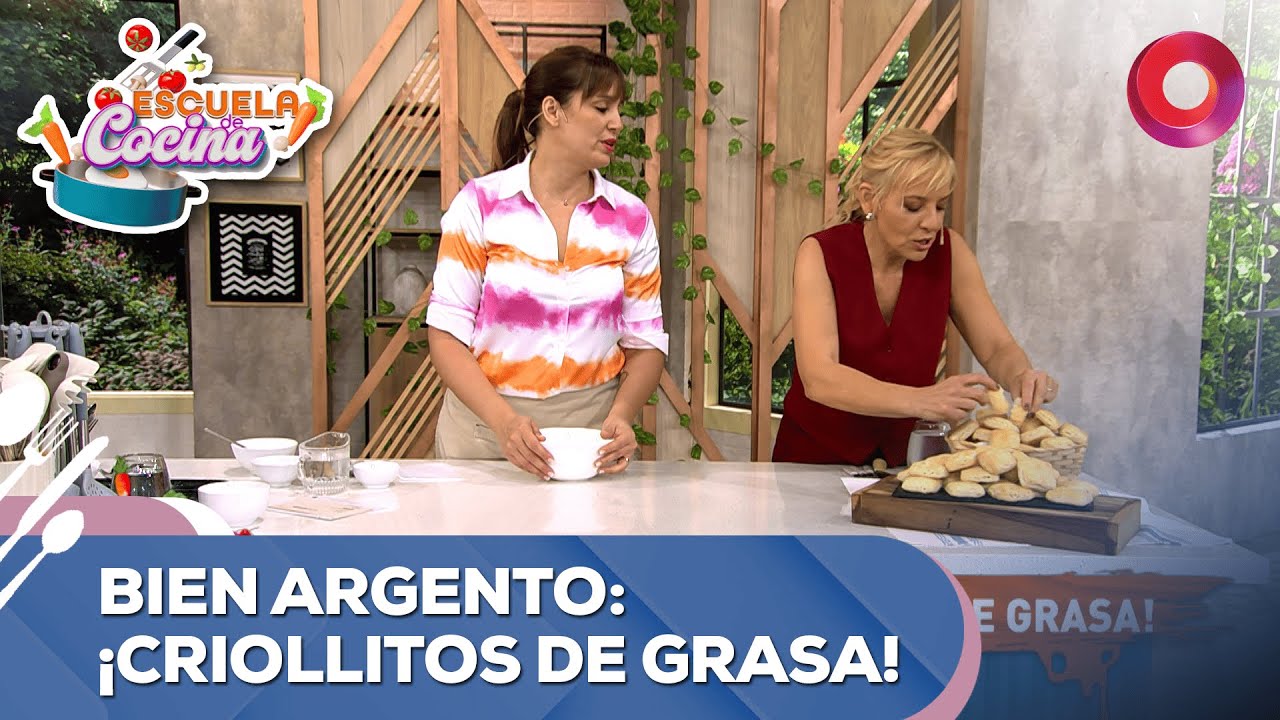 Bien argento: ¡Criollitos de grasa! | #EscuelaDeCocina Completo - 16/05 - El Nueve