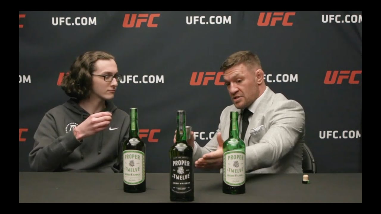 Conor Mcgregor Keeps Interrupting Host To Drink Alcohol