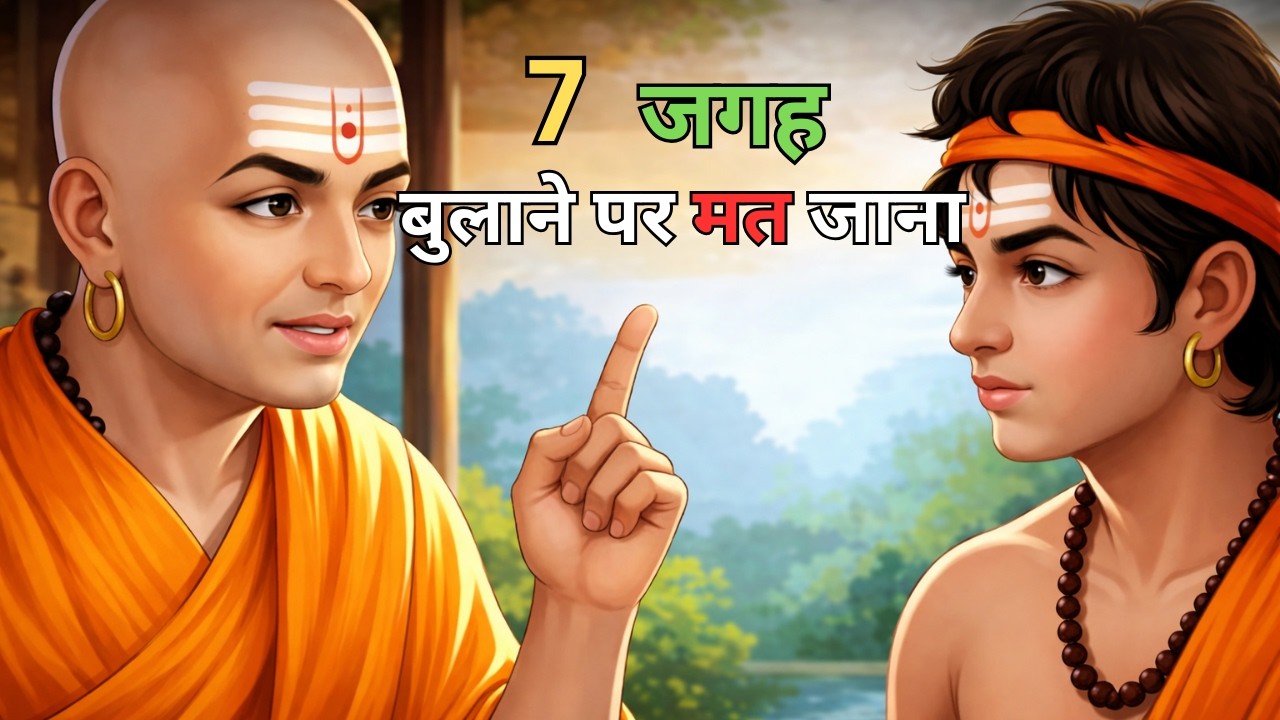 चाणक्य की चेतावनी: ये 7 जगहें जहाँ जाना मतलब खुद की बर्बादी | Chanakya Niti Hindi