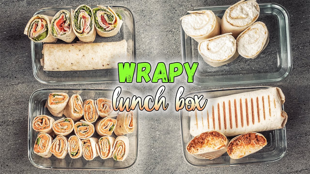 Posiłki do PRACY i szkoły. Pomysły na WRAPY / Tortille