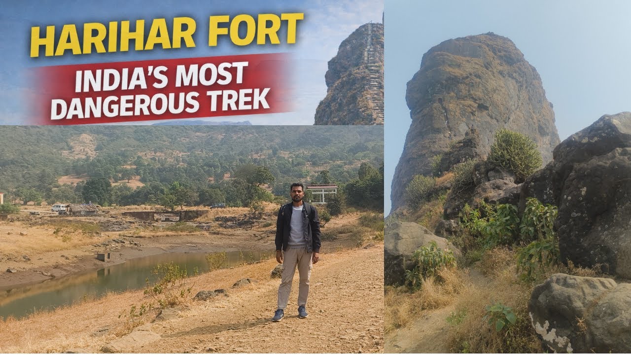 India’s most Dangerous Fort ! Harihar fort