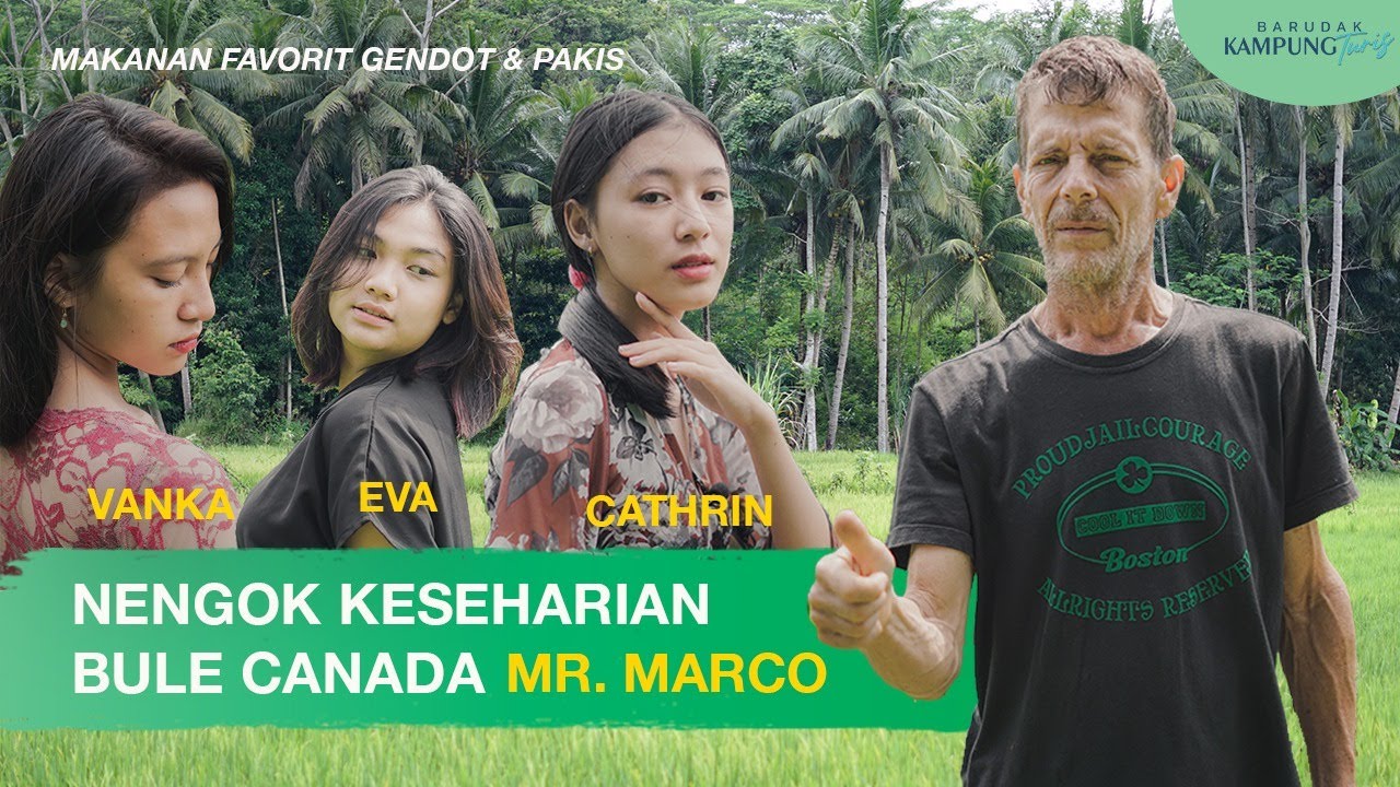 NENGOK KESEHARIAN MR MARCO (untuk makanan sehari-hari tinggal pergi ke kebun, banyak buah & sayuran)