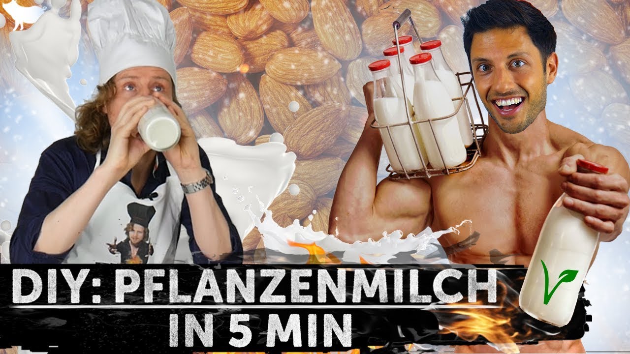 Pflanzenmilch: Do it yourself - in nur 5 Minuten
