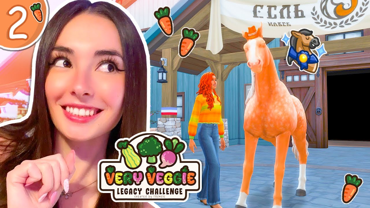 Winning Our First HORSE COMPETITION! 🥇🥕 Very Veggie Legacy Carrot #2