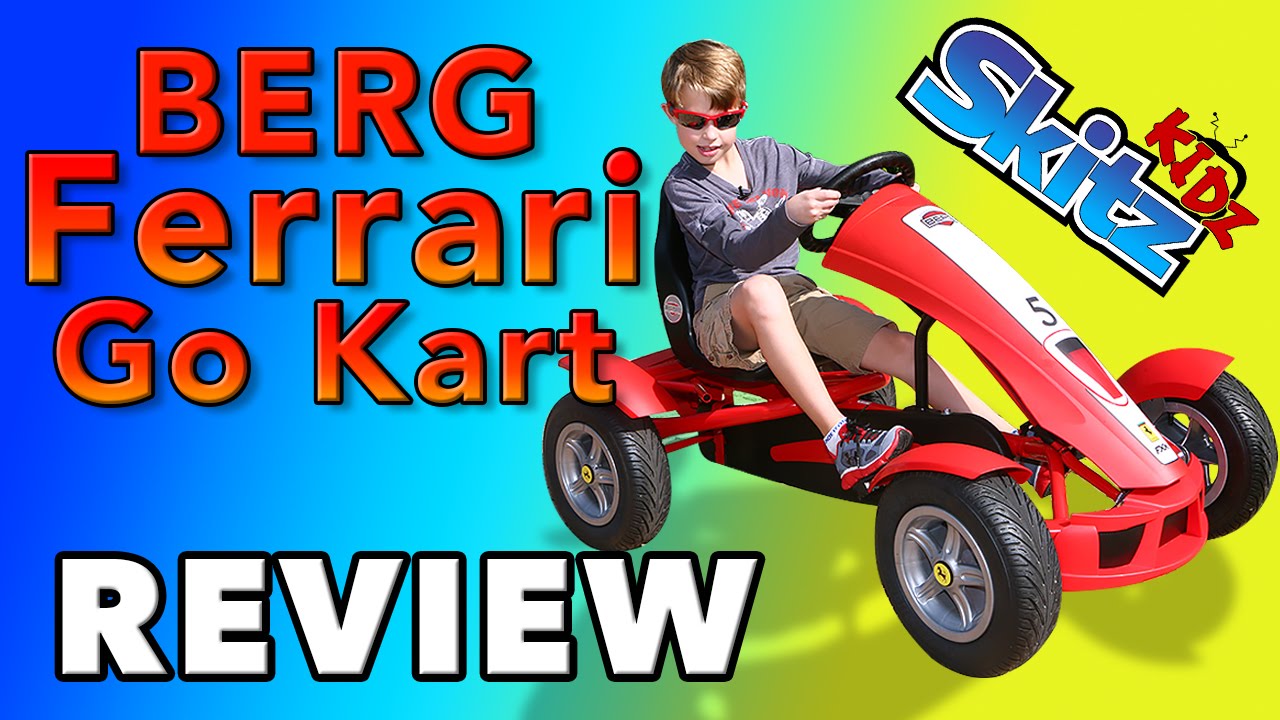 Berg Ferrari Go Kart Review By Logan | Skitz Kidz
