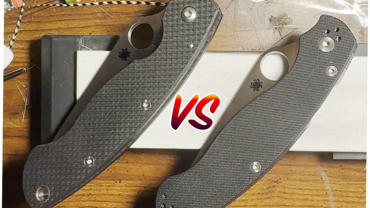 Spyderco Military vs Military 2 (Similarities & Differences)