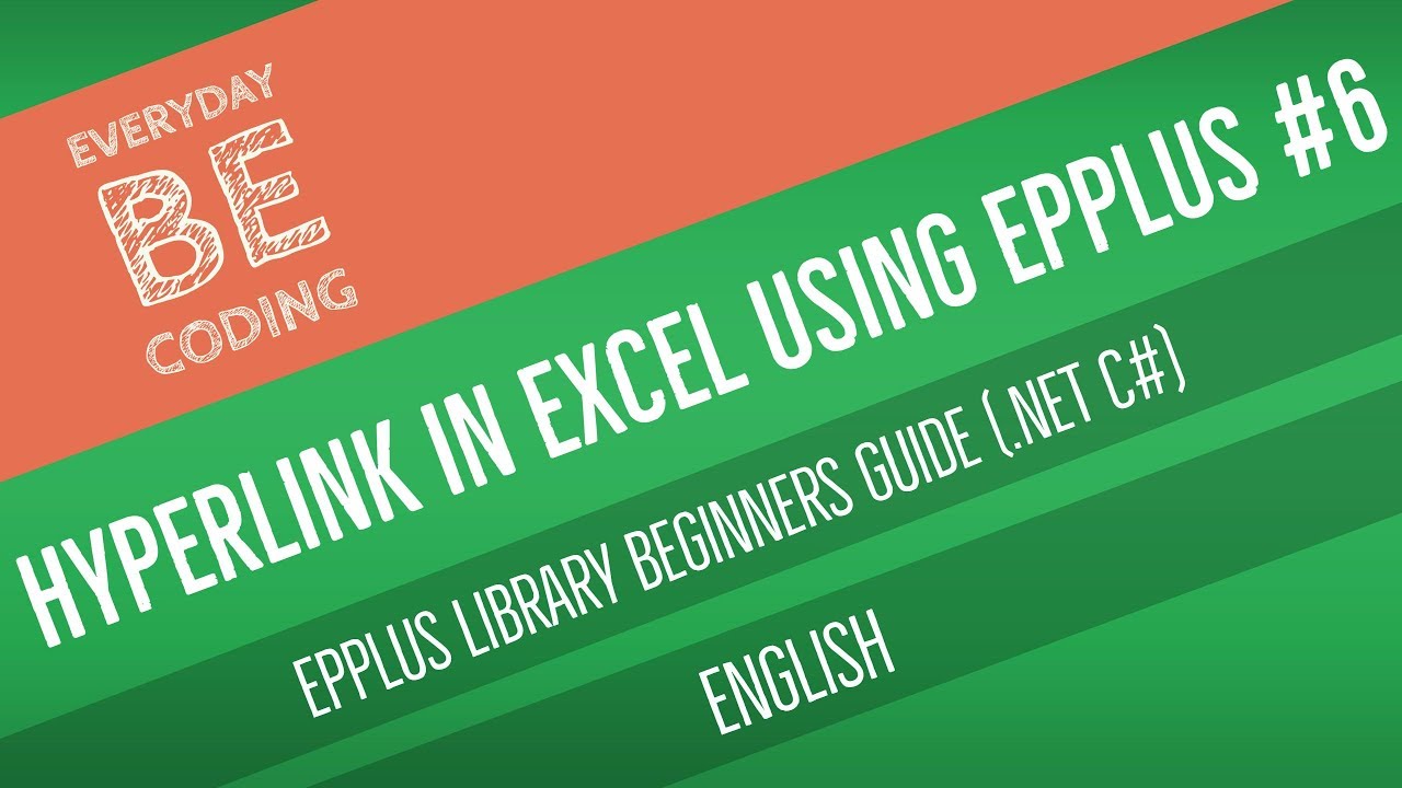 How to Create a Hyperlink Inside a Cell or Image in Excel using EPPlus .NET C# [English] - PART 6