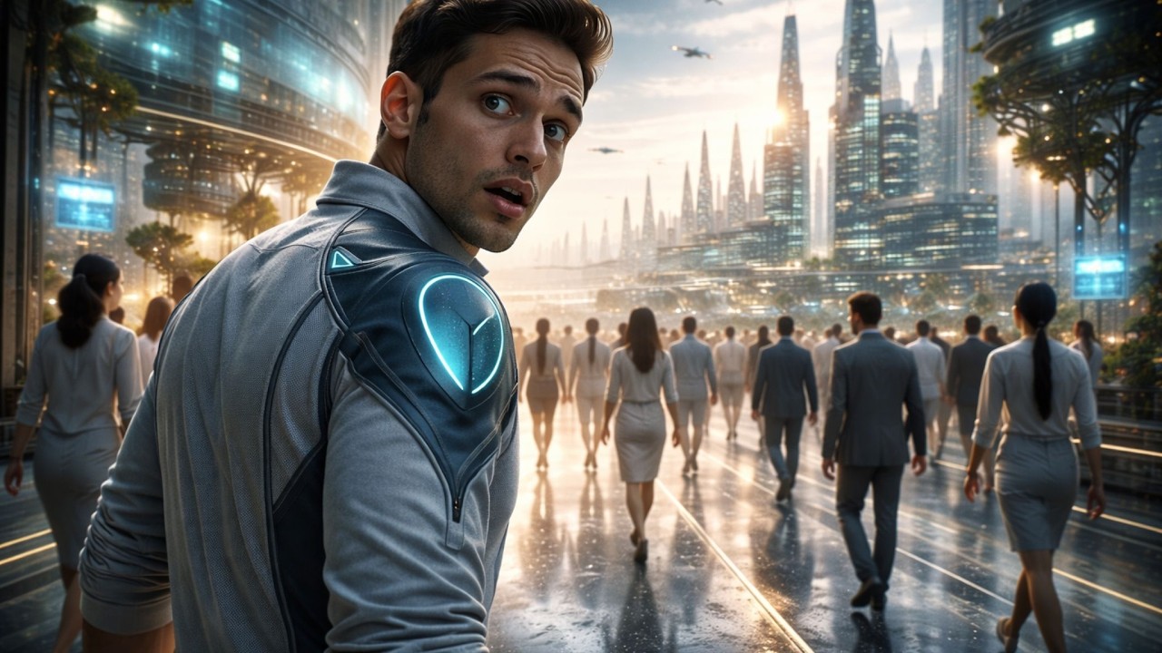 The Perfect Future City… But Something Is Wrong 😨  Dark Sci-Fi Mystery