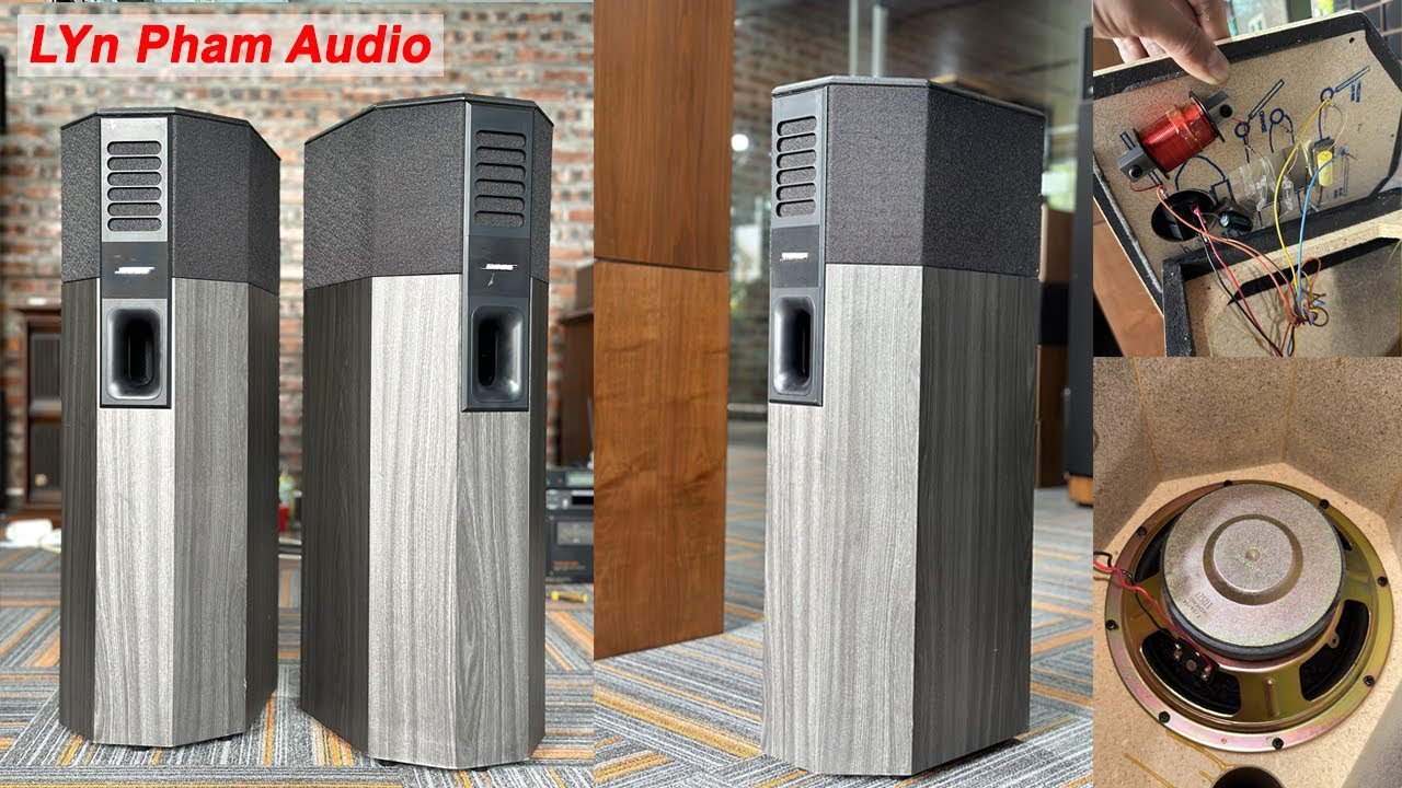 Bose 701 Made in Canada màu xám ghi đá phiên bản 1 lỗ thông hơi cực đẹp | 0908.325.777