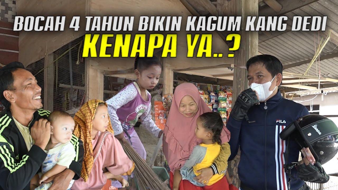 KANG DEDI KAGUM LIHAT BOCAH 4 TH NYAPU DI HALAMAN | TERNYATA 10 BERSAUDARA