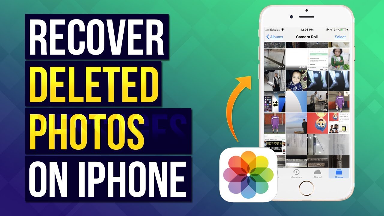 How to Recover Deleted Photos from iPhone (Without Backup) iPhone Recovery