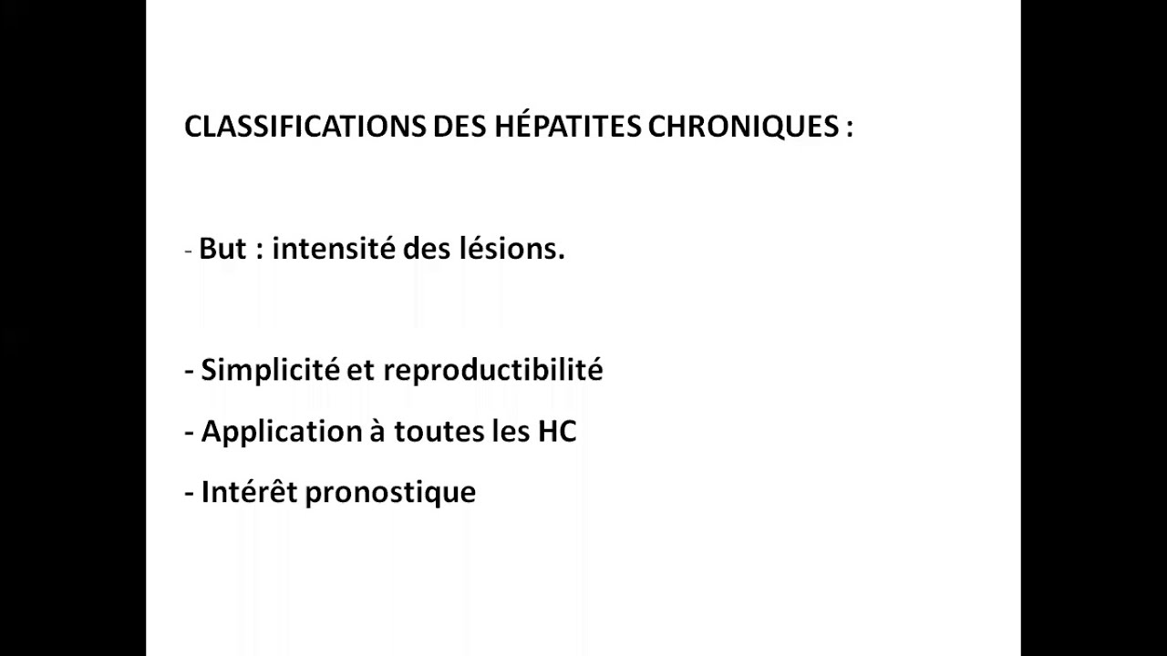 HÉPATITES CHRONIQUES