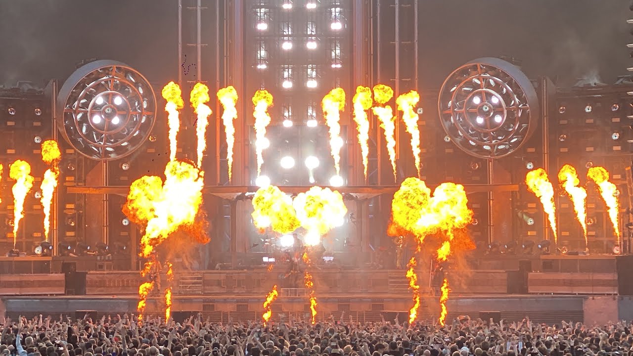 Rammstein - Zeig dich live in Tallinn 2022