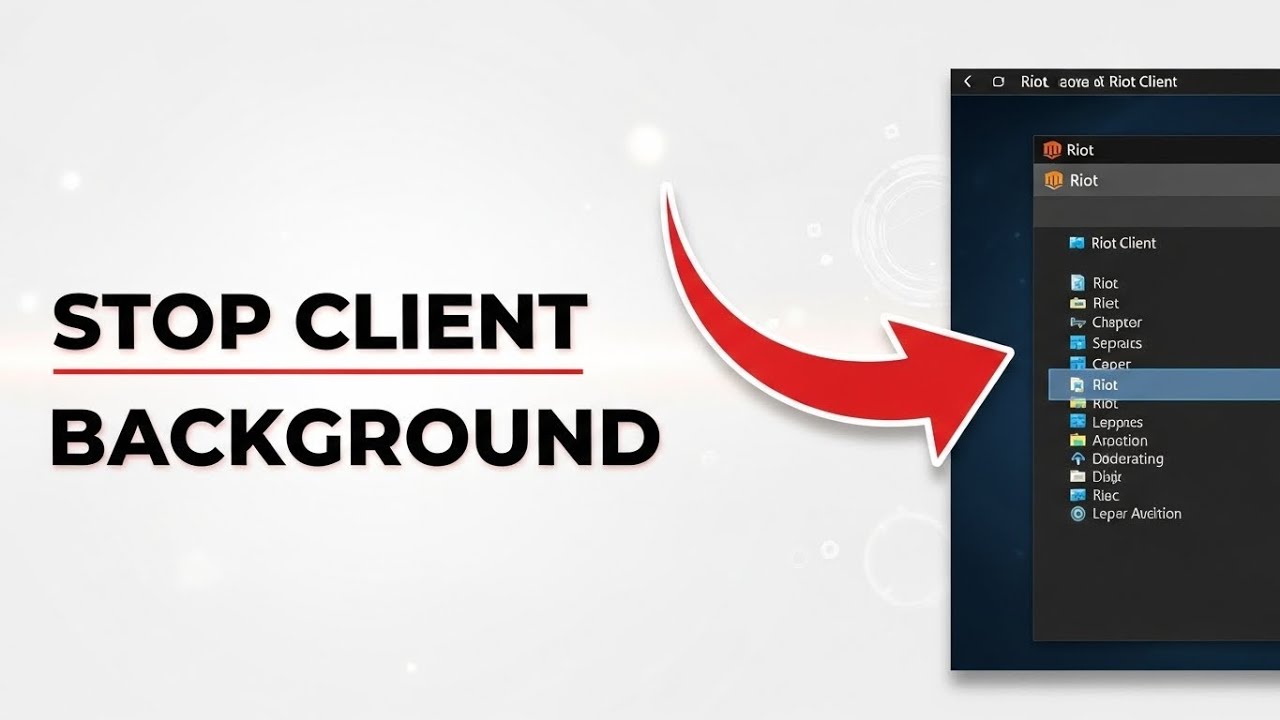 How To Stop Riot Client From Running In Background (Quick Fix)