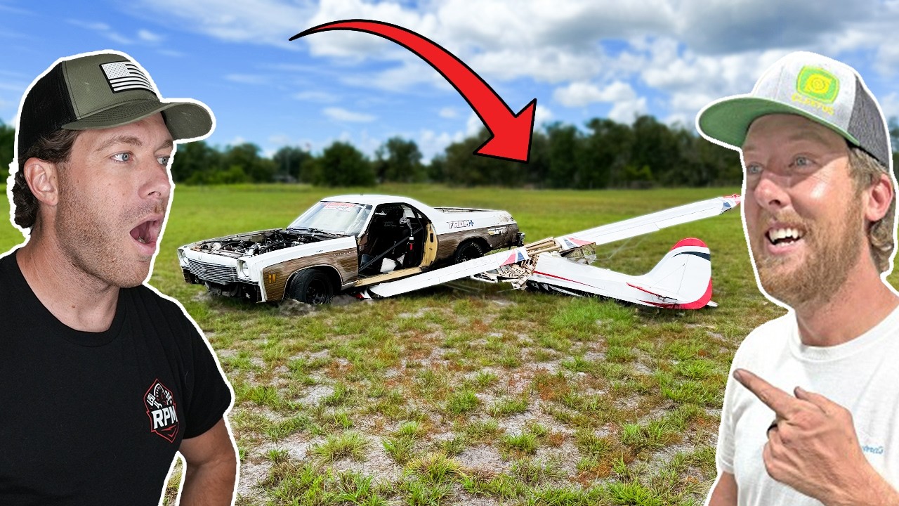 Crashed My $10,000 RC Plane Directly into Lumberjack!