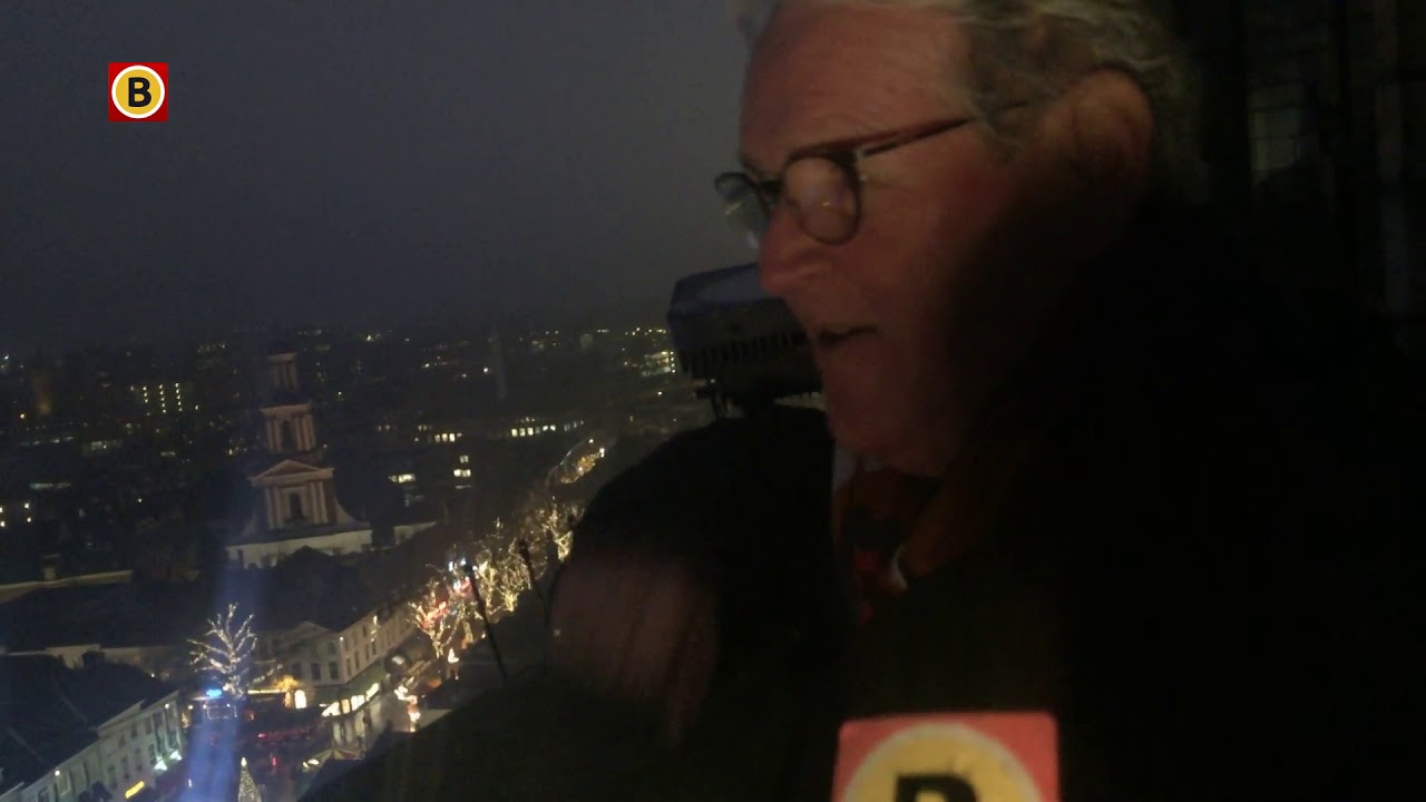 Verlichte torenbeklimming Grote Kerk oogst verwondering