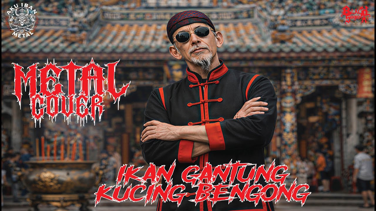 IKAN GANTUNG KUCING BENGONG METAL COVER - BlackSagotAI