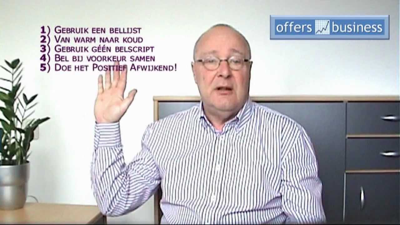 Telefonische Acquisitie - 5 Gouden Regels | Telephone Acquisition - 5 Golden Rules