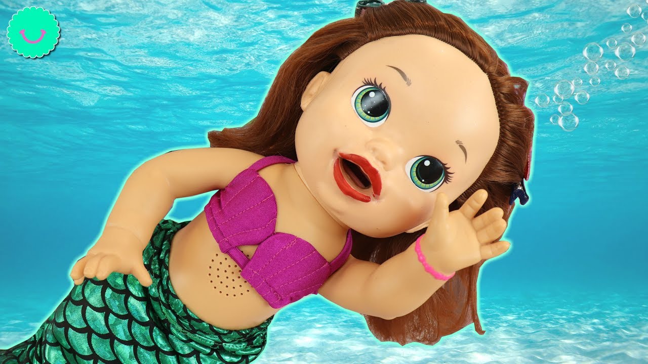 Sara se disfraza de la Sirenita Ariel 🧜‍♀️
