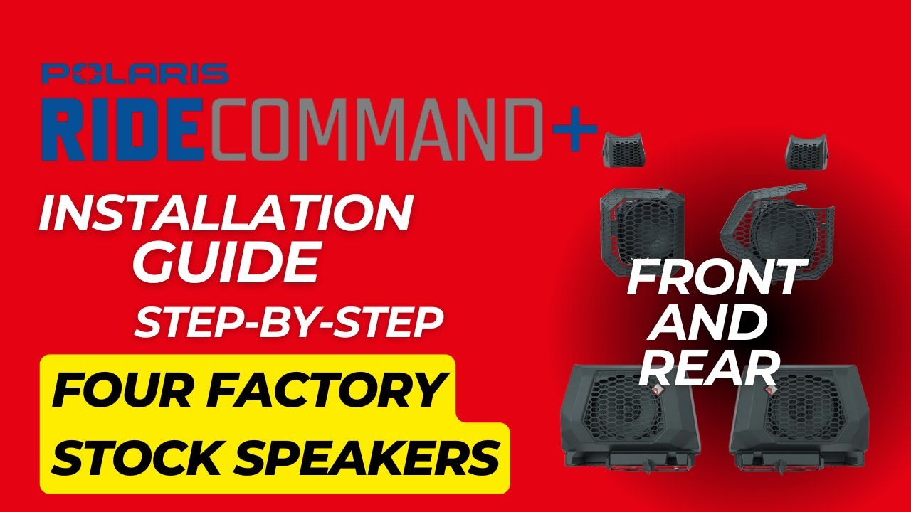 Polaris Razor Sound System Upgrade | Ride Command & FOUR Stock Speaker Integration Tutorial