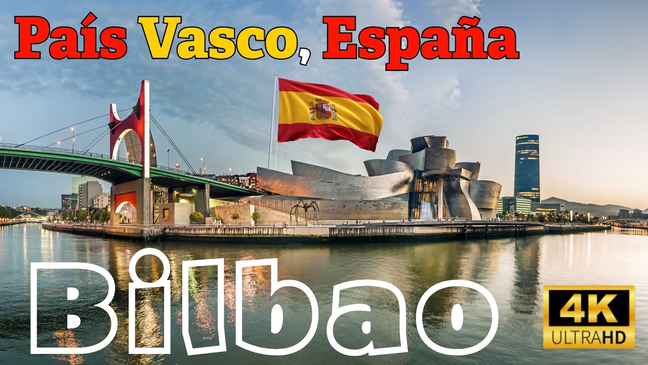 Paseo por Bilbao 2025 _ País Vasco, ESPAÑA 🏙 City Walk en 4K 🎧 Hermosa Ciudad (Episodio 1)