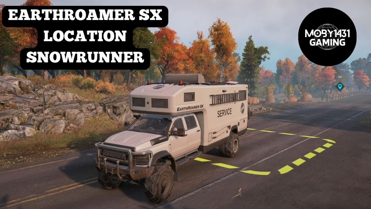 EarthRoamer SX Location | SnowRunner | PS5 Gameplay