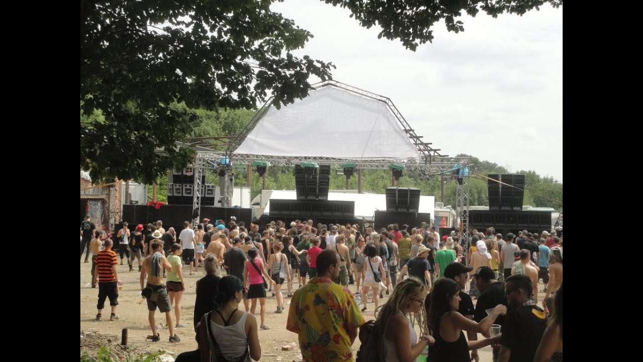 SPACE PIKNIK 2015 FULL Teknival Walkthrough - Czech Republic