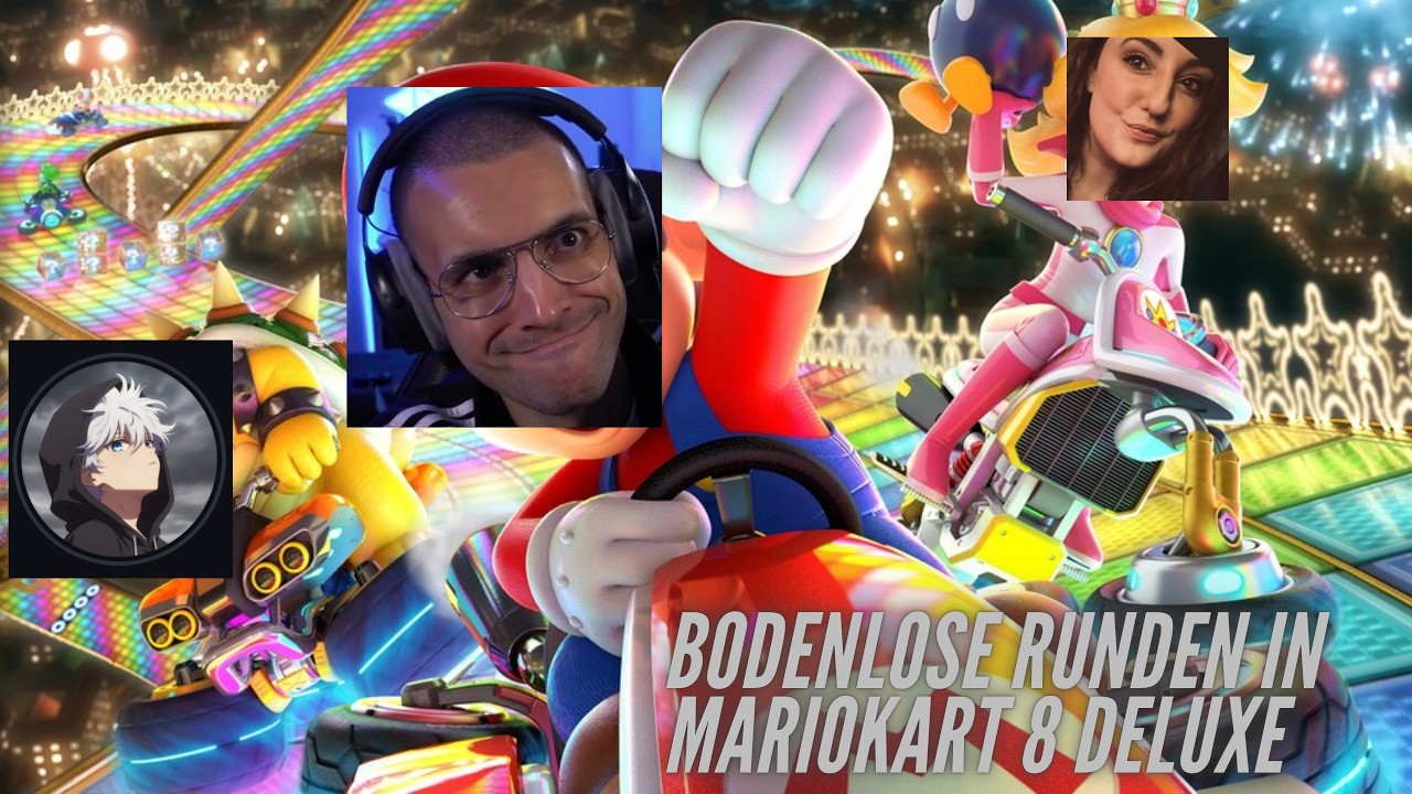 Bodenlose Mario Kart Runden mit den Friends! | Roubensko #gaming #mariokart #funny