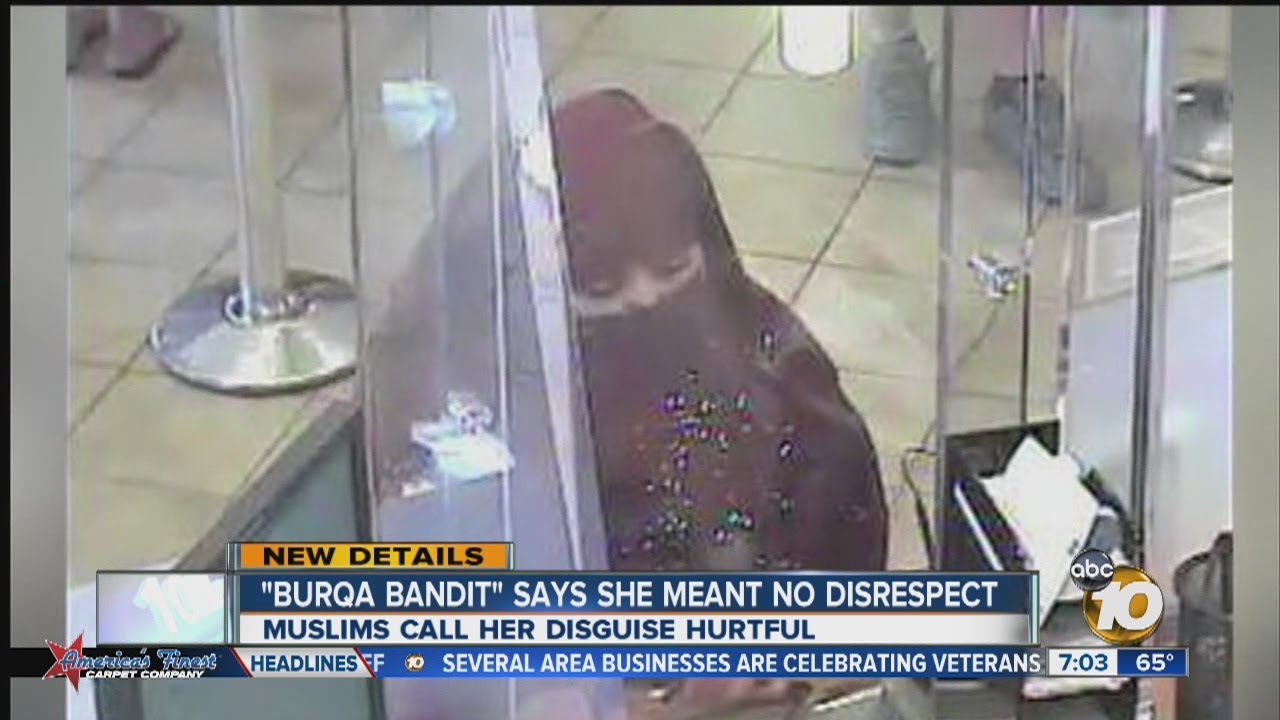 Islamic group calls comments made by 'Burqa Bandit' ignorant