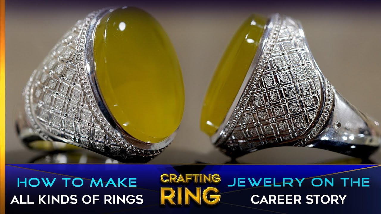 Making a yellow agate ring called Rolex | CareerStory
