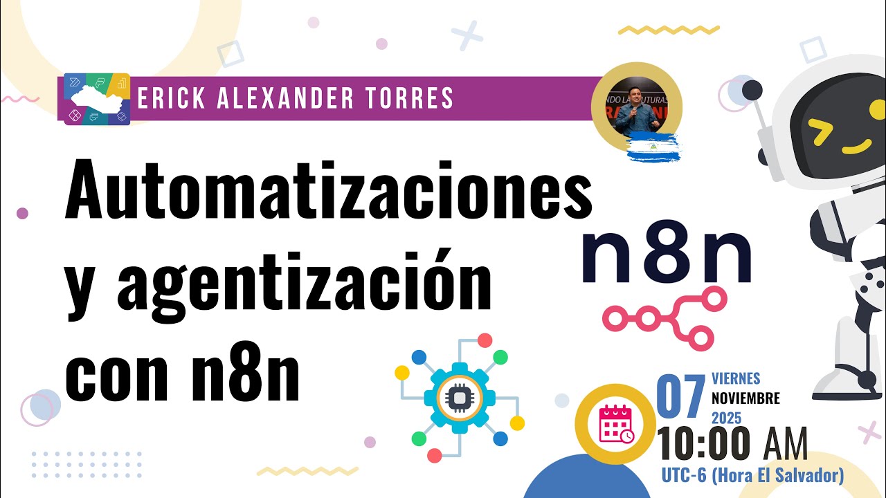 Introducción a automatizaciones y agentización con n8n | Comunidad Power Platform El Salvador