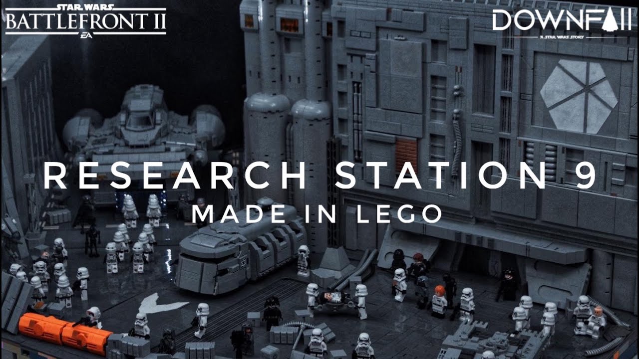 Lego Star Wars Battlefront II | Research Station 9 Endor MOC
