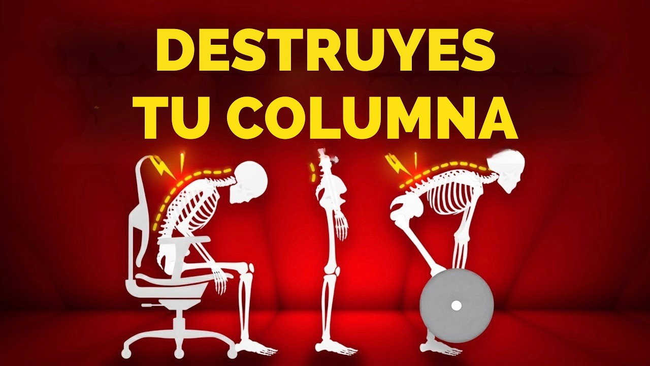 3 Hábitos que Destruyen tu Columna y Cómo Arreglar tu Postura