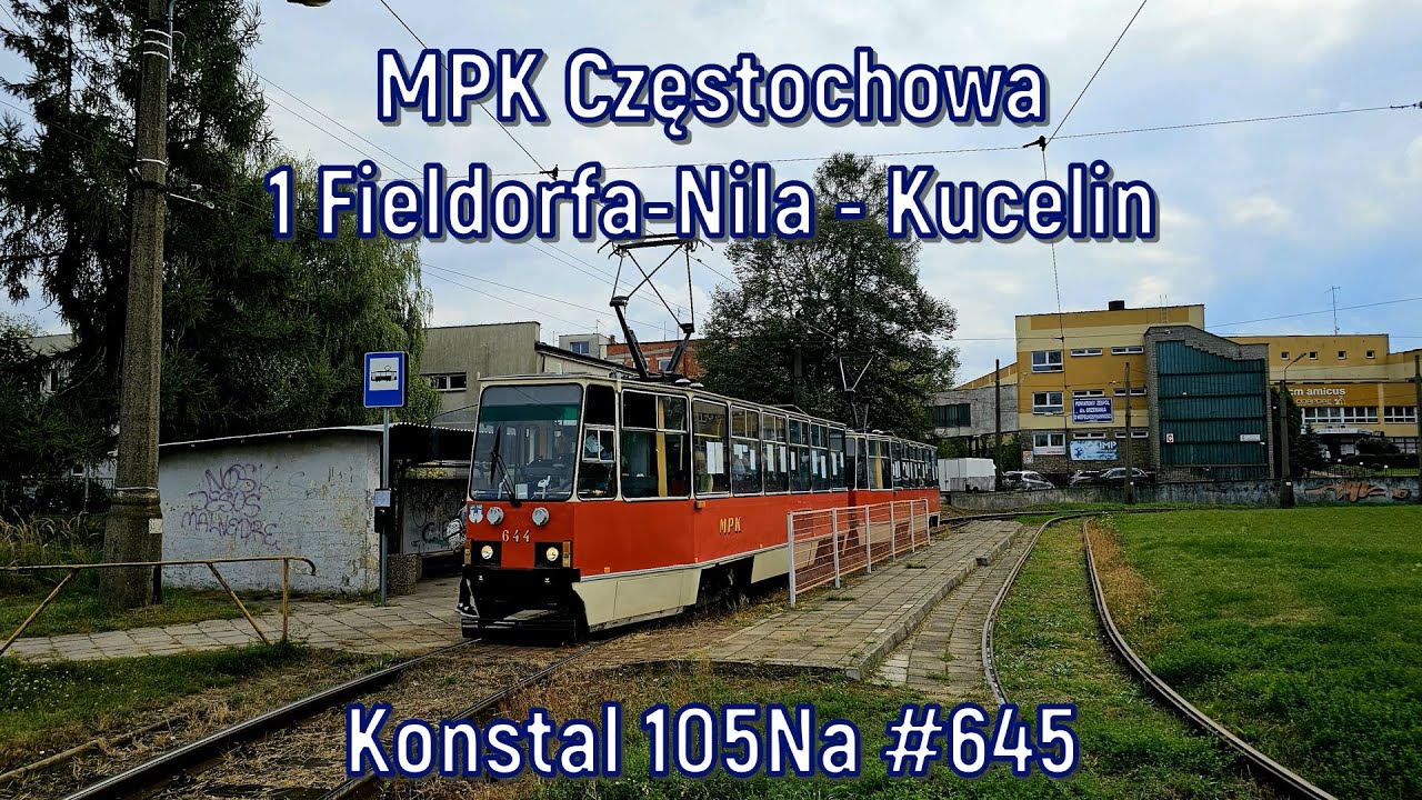 MPK Częstochowa - linia 1, Konstal 105Na #645