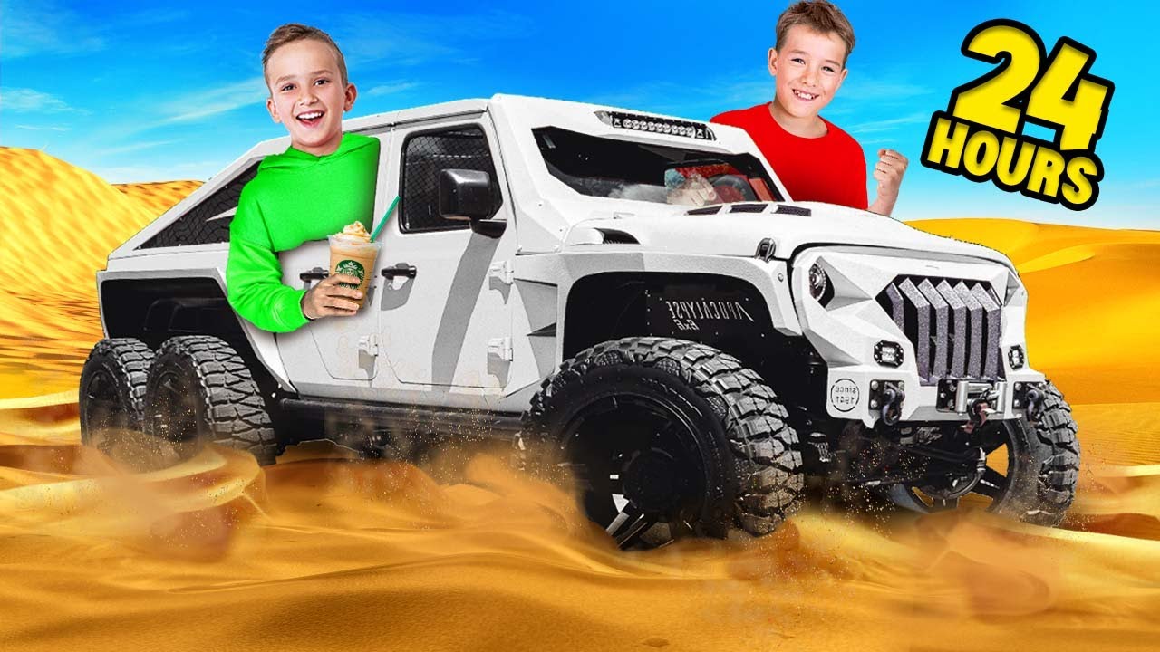 Испытание &laquo;Провести 24 часа в машине 6x6&raquo;!