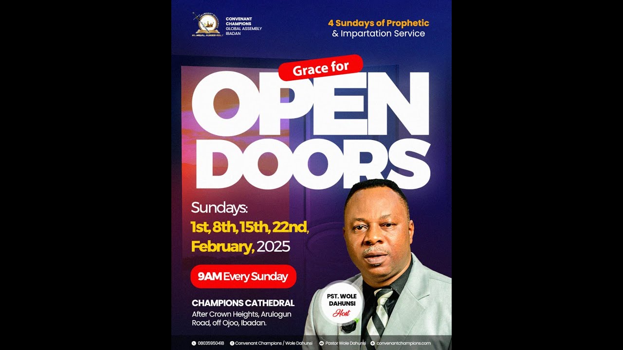 The Grand Finale & Anointing Service  | 22nd Feb. 2026