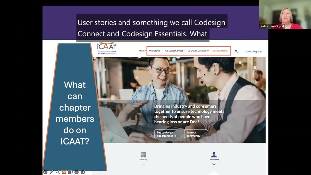 HLAA Chapter Training Webinar: ICAAT - HLAA's Technology Program Tool for Chapters, August 28, 2024