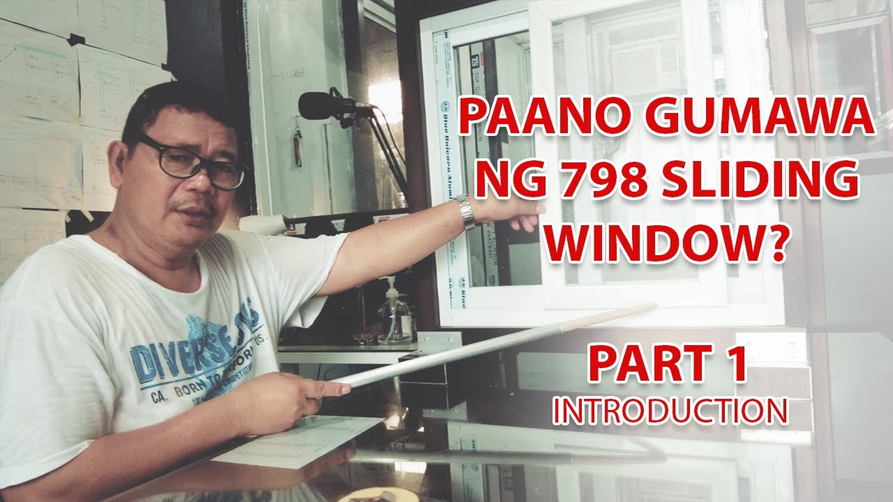 Introduction on how to make 798 sliding window | Vlog 29 | Paano gumawa ng sliding window
