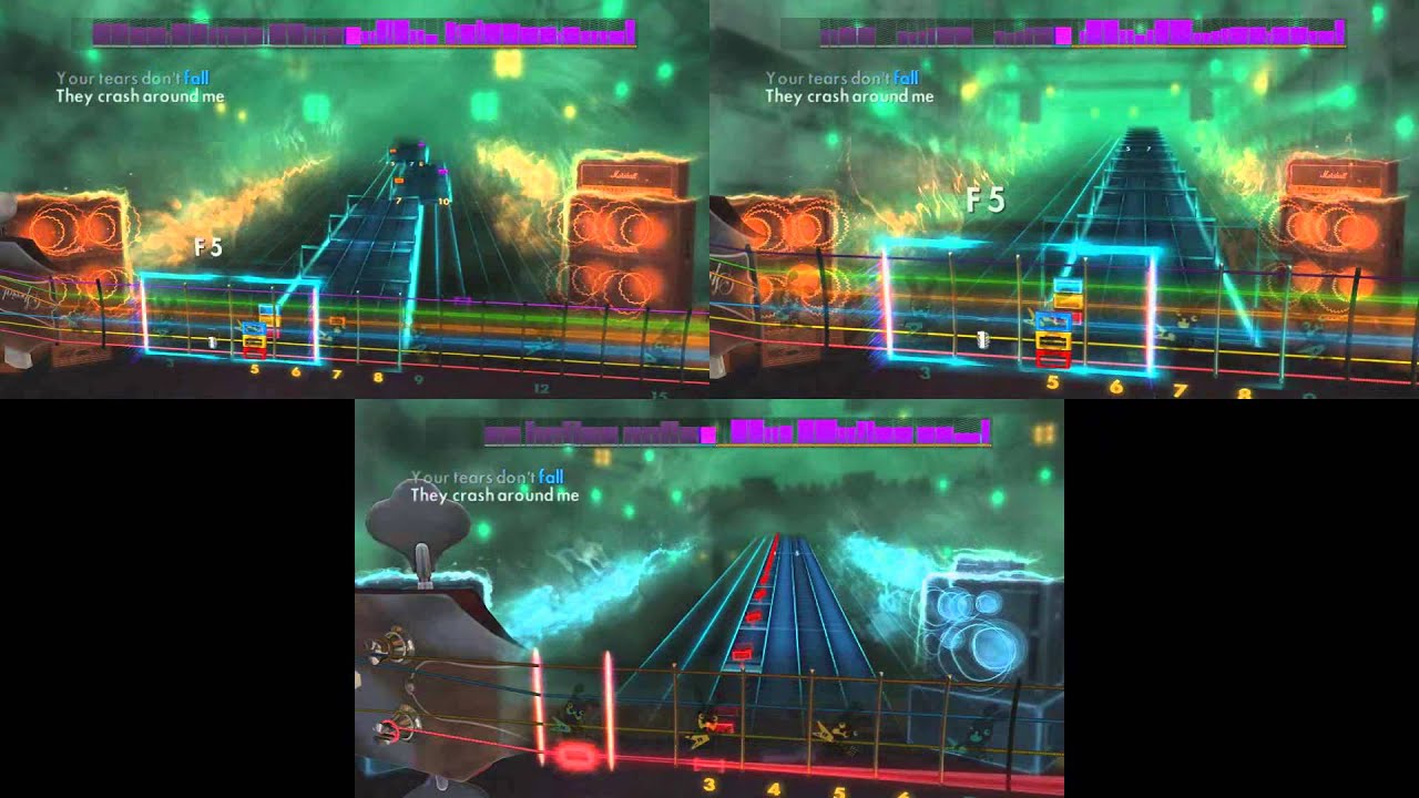 Rocksmith 2014 (Bullet for My Valentine - Tears Don't Fall) Lead/Rhythm/Bass