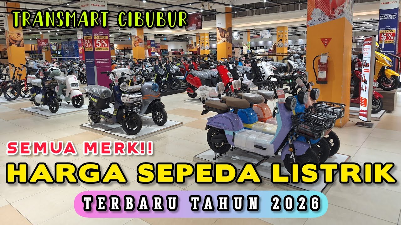 Review Harga Sepeda Listrik 2026 | Semua Merk | Januari 2026