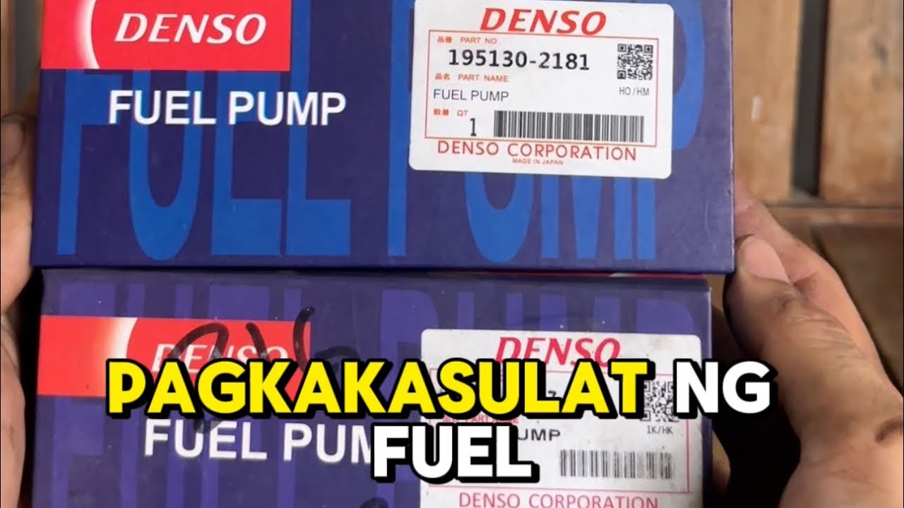 Denso na fuel pump? Dikona alam alin ang orig!