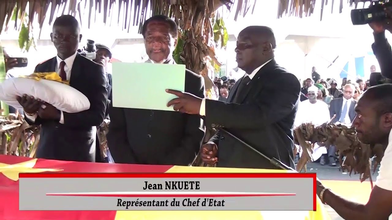 CLAP DE FIN POUR L'HONORABLE NDONGO ESSOMBA