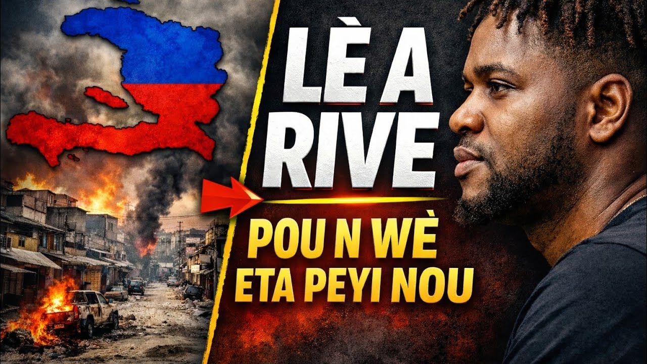 Haïti paka soufri ankò non, Lè a rive poun wè eta peyi nou 😭