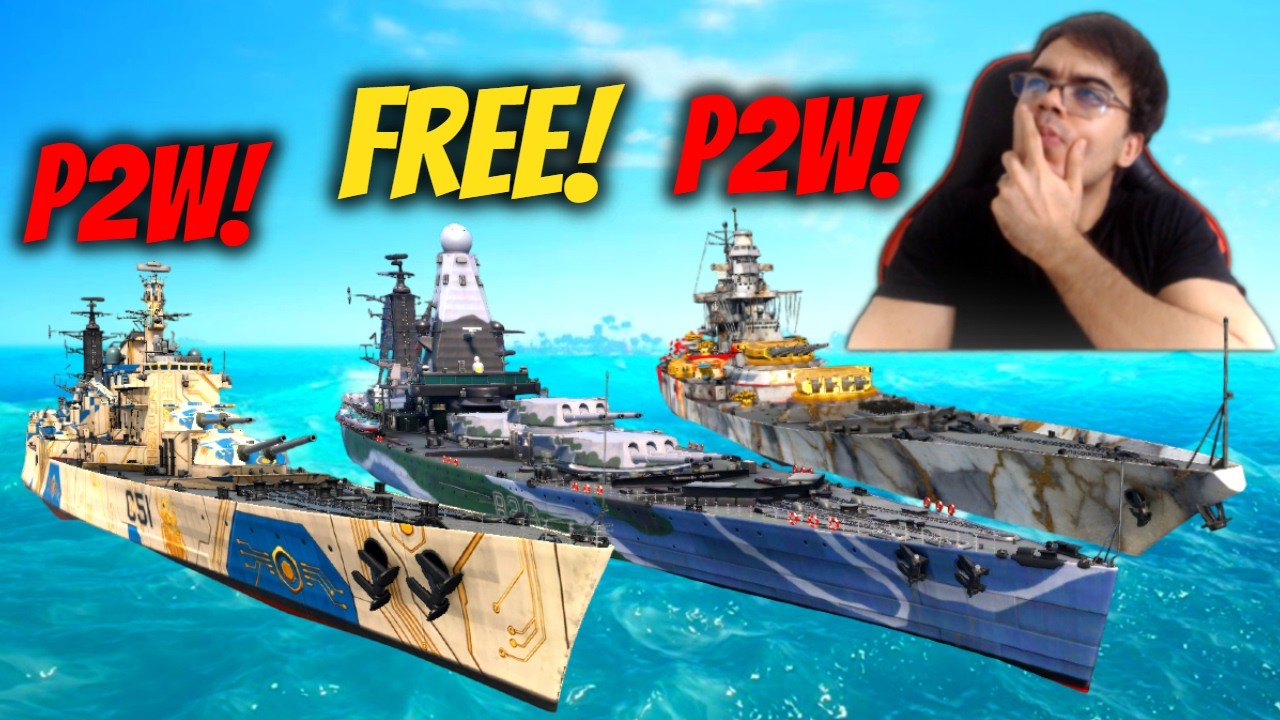 Сможет ли бесплатный HMS Rodney победить платные линкоры? - Modern Warships