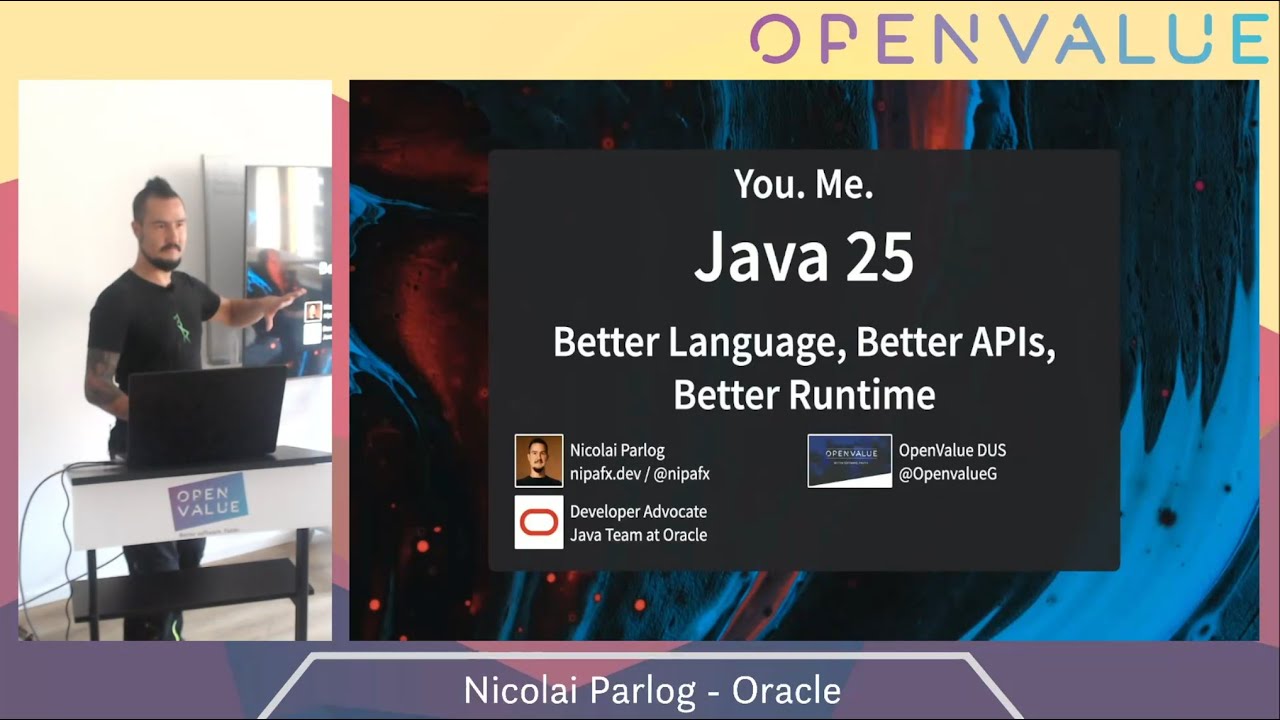 Java 25 - Better Language, Better APIs by Nicolai Parlog