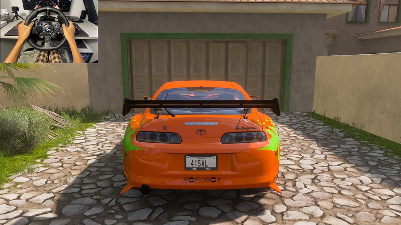 Toyota Supra RZ MK4 (1550hp) - Forza Horizon 5| Logitech G923 gameplay
