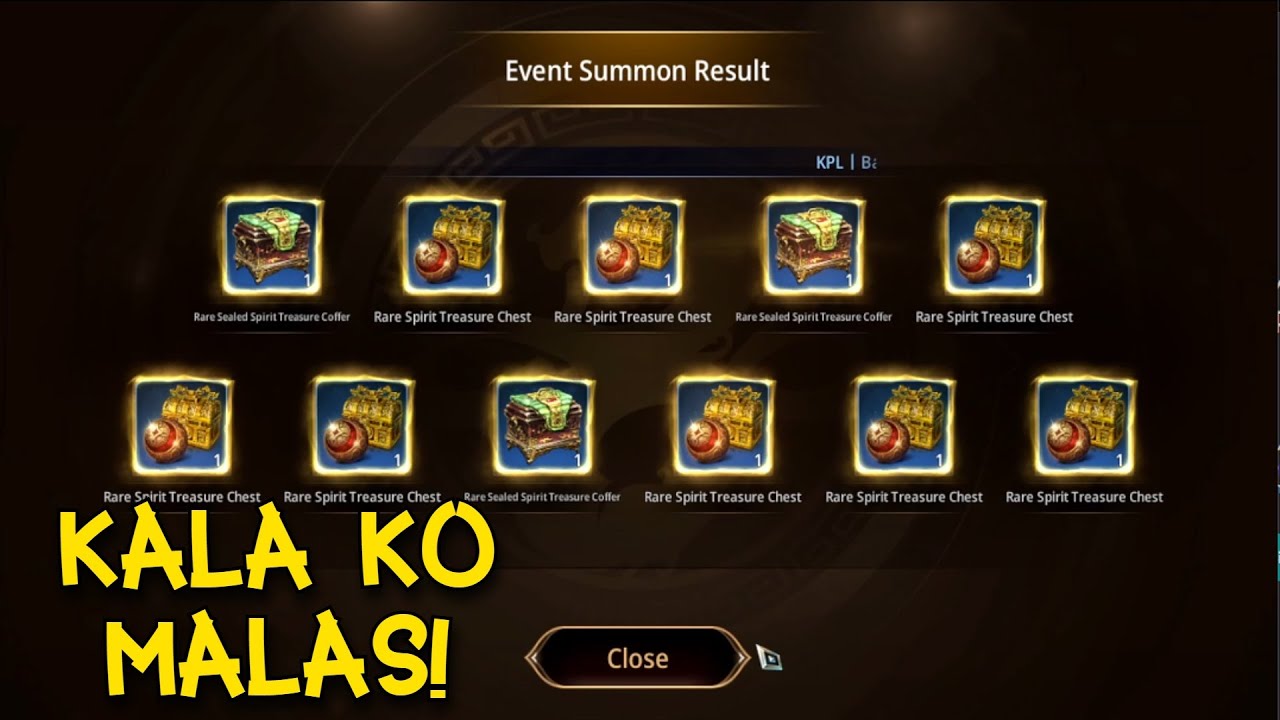 MALAS NA SWERTE? | LAST DAY OF SPIRIT TREASURE EVENT